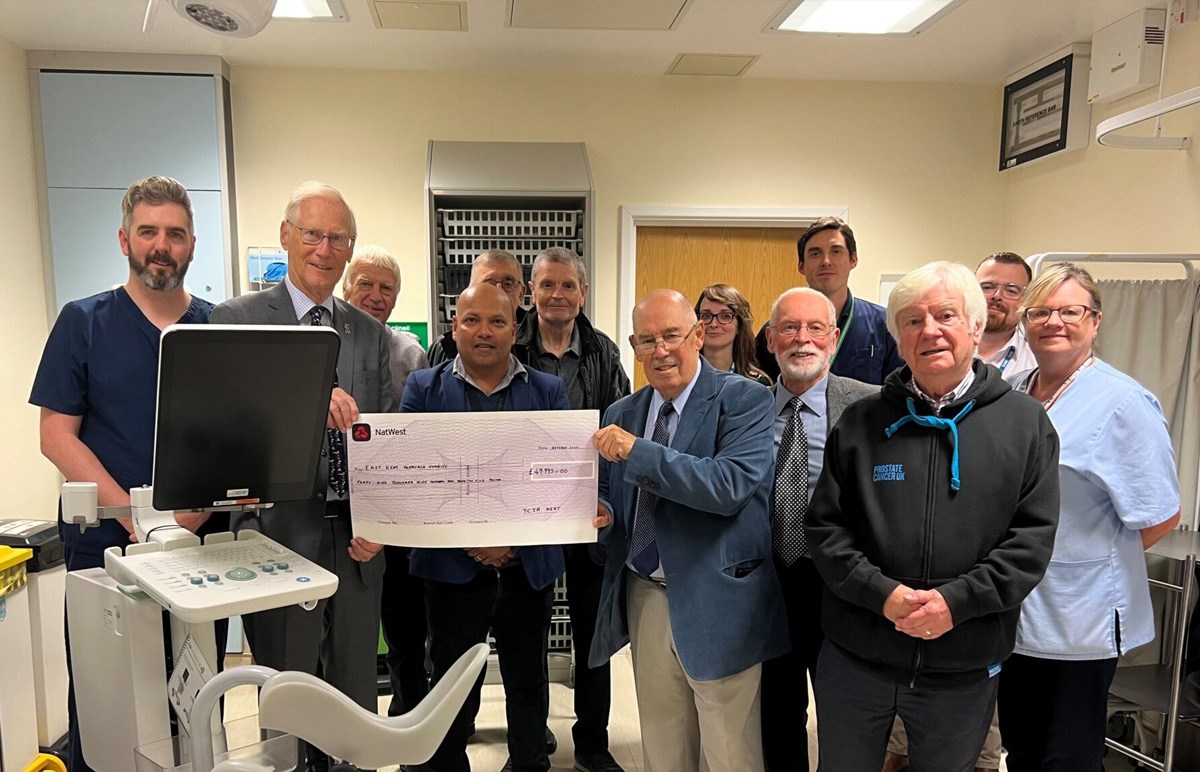 Transperineal biopsy machine